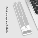 Laptop Support Holder Foldable Notebook Tablet Cooling Stand (White) Newly