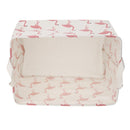 Asipropic Laundry Basket Folding Home Organizer Basket Folding Canvas Square -