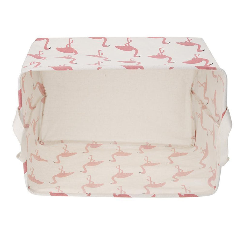 Asipropic Laundry Basket Folding Home Organizer Basket Folding Canvas Square -