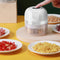 250ml Mini Electric Garlic Chopper Ginger Masher Vegetable Crusher (White)