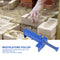2pcs Wire Drawer Bricklaying Tool Fixer for Building Bricklaying (Blue) Newly