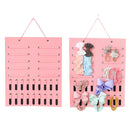 Organizer for Girls Hair Bows - Headband Holder for Baby Newborn Bows Displ