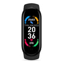 M6 Running Smartwatch Heart Rate Blood Pressure Monitor Bracelet (Black)