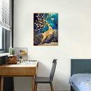 5D Diamond Painting Kit DIY Golden Deer Full Round Diamond