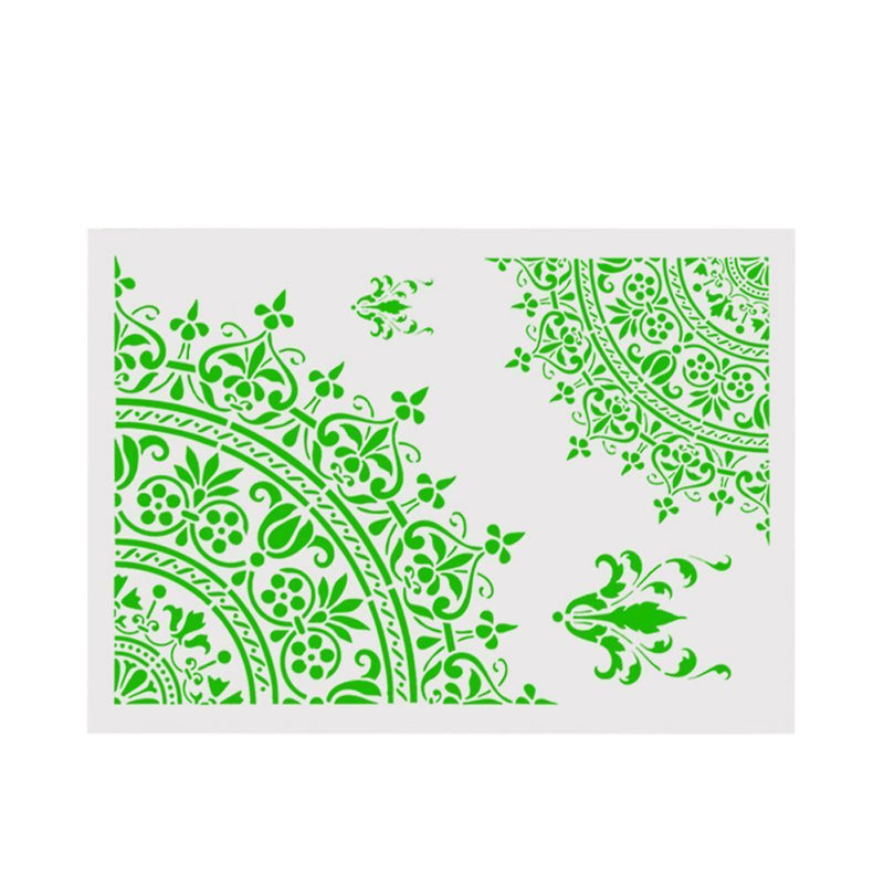 Wall Painting DIY Craft Embossing Template Stamp Layering Stencils Scrapbooking