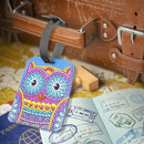 DIY Special Shaped Diamond Painting Bird Pattern Leather Boarding Pass