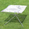 Outdoor Camp Stainless Steel Wood Stove Fire Rack Foldable Disassembling Fire Pit