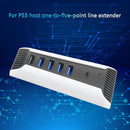 USB Hub 1 to 5 Splitter Expander HUB Adapter 5 Ports for PS 5 PS5