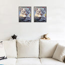 5D DIY Diamond Painting Baby Tiger Cross Stitch Embroidery Needlework Mosaic Kit