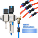 20pcs/Quick Pneumatic Straight Union Push 6mm-OD Tube To Connect Air Fitting