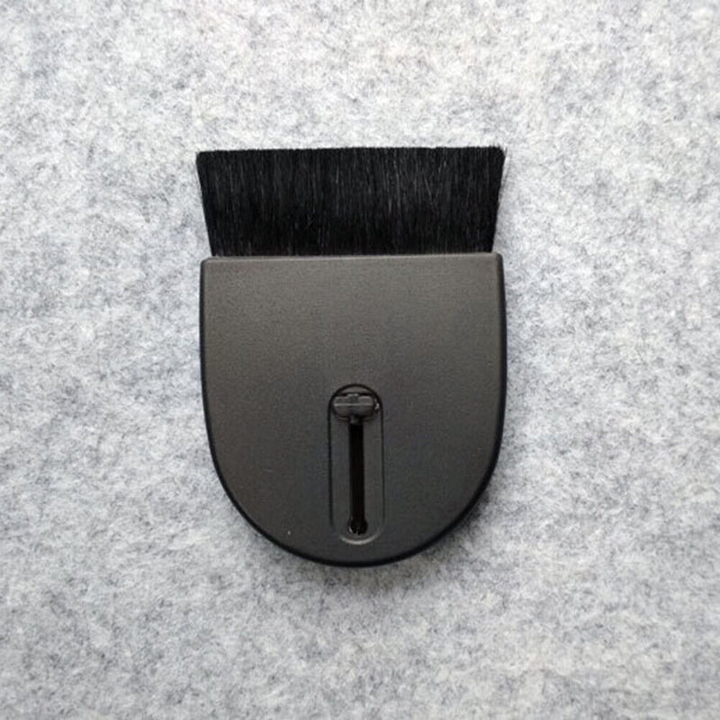 Turntable LP Vinyl Record Cleaning Brush Anti-static Dust Remover (Black)