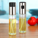 Oil Spray Bottle Barbecue Water Vinegar Sprayer Kitchen Injector Glass Pot