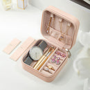 Candy Color Jewelry Storage Holder Earrings Necklace Ring Travel Portable Box