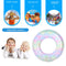 #A Baby Swimming Ring Anti-Rollover Multifunctional Swim Circle Water Games Toys