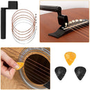 54pcs Guitar Tool Kit Repairing Maintenance String Leveling Ruler Fret File