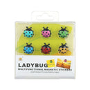 Gifts Refrigerator Decoration Ladybug Fridge Magnets Whiteboard Message Holder