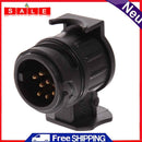 12V 13 to 7 Pin Male Adapter Electric Converter Truck Trailer Male Sta