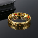 Health Care Energy Healing Magnetic Therapy Bracelet Detachable Bangle Hematite