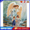 Angel Kid Drawing Frameless DIY Oil Paint by Numbers Canvas Home Decoration