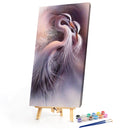 Heron Oil Paint By Numbers Kits DIY Wall Art Picture Craft Home Decoration Gifts