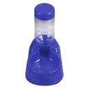 Pet Dog Puppy Cat Automatic Water Dispenser Food Dish Bowl Feeder Blue