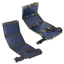 Waterproof 20W 5V Foldable USB Solar Panel Charger for Hiking (Camouflage)