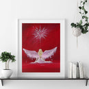 Angel Oil Paint By Numbers Drawing DIY Picture Hand Painted Wall Art Craft Decor