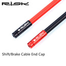 10pcs RISK Bicycle Cable End Cap Road Bike Shift Brake Wire Tip (Red 5mm)