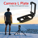 L Shaped Quick Release Plate L Bracket for Nikon D750 DSLR Digital SLR Camera