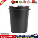 58mm Stainless Steel Coffee Dosing Cup Parts for Espresso Machine (Black) Newly