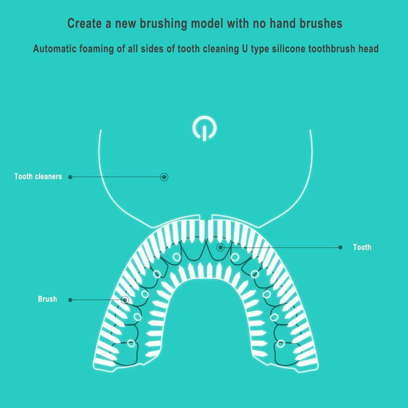 Ultrasonic USB Connected Toothbrush Charging Automatic Electric Sonic Toothbrush