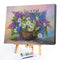 DIY Paint By Number Kit Flowers in Vase Acrylic Paint for Gift Art Ornaments