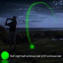 LED Light Up Golf Balls Luminous Glow in the Dark Night Training Practice B