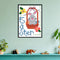 14CT Stamped Cross Stitch Kits DIY Cartoon Easter Artwork for Home Decor Gift