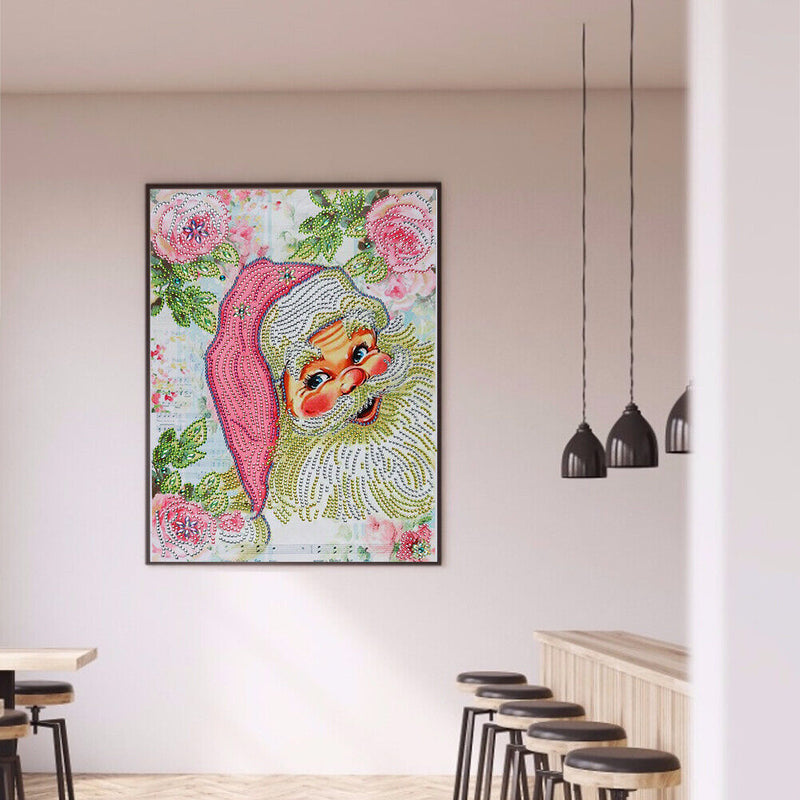 Special Shaped Santa Claus 5D DIY Diamond Painting Handwork Kit Home Decor Craft