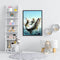 Frameless Oil Paint By Numbers Fishermen DIY Canvas Picture Craft Kits