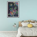 5D DIY Special Shaped Diamond Painting Sea Turtle Cross Stitch Kit Home Wall Art