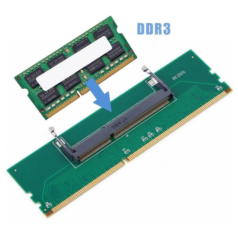 200-Pin Internal Memory to Desktop 240-Pin DIMM Professional DDR3 Adapter Laptop