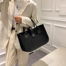 Women Fashion Felt Quilted Handbag Female Casual Soft Small Top-handle Bags