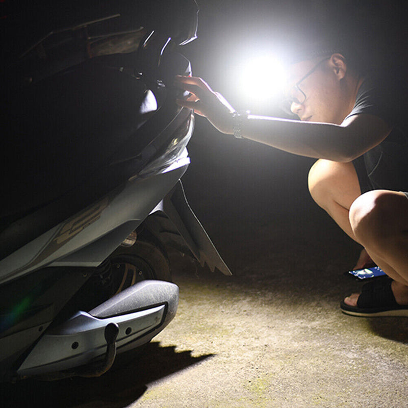 Built-in Battery Rechargeable Headlight Camping Hiking Fishing Strong Headlamp