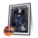 Diamond Painting Skeleton Full Round Drill Picture of Rhinestone DIY Drawing