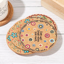Decor Mug Holder Anti-hot Heat Pad Cork Coasters Heat Resistant Wooden Cup Mat