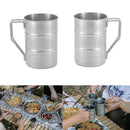 Tableware Stainless Steel Portable Beer Mug Travel Cup Water Mug Coffee Cup