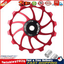 Mi Xim Mountain Bike Rear Derailleur Bearing Pulley Guide Wheel (Red 14T) Newly