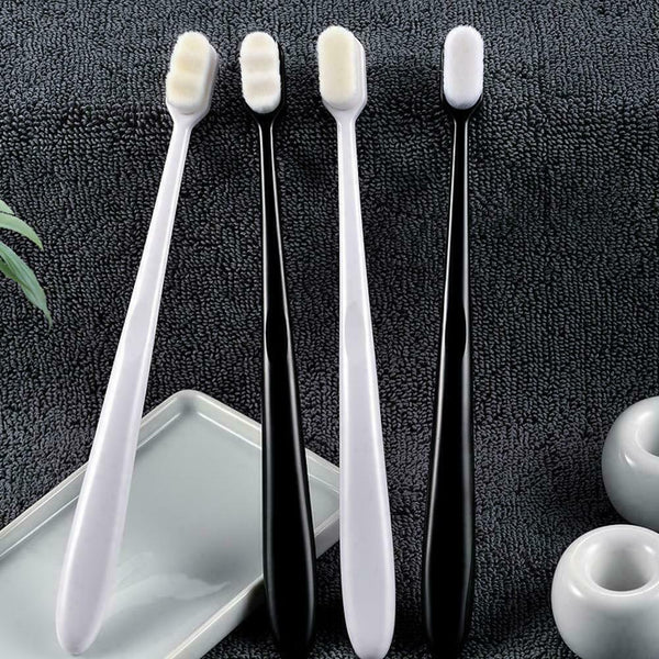 4Pcs Extra Soft Micro-Nano Toothbrush For Sensitive and Teeth Home Supply D8R9