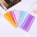 5pcs Plastic Cross Stitch Row Line Board Embroidery Thread Yarn Organizer