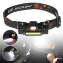 Dimming Led Usb Rechargeable Headlamp Working Light Head Lamp Headlight