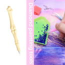 Bone Shape Diamond Painting Pen Round Tip Point Drills Pens DIY Tool (02Y) Newly