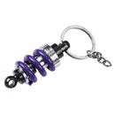 Universal Motorcycle Shock Absorber Shaped Keyring Motorbike Key Accessory Gi