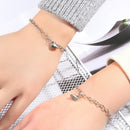 Souvenirs Couples Bracelets Lover Chain Heart Bracelet Valentine's Day Jewelry